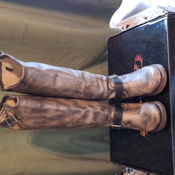 Freebird pewter Contra boots size 8 - Picture 5 of 9